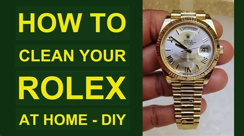 how to wash a rolex watch|rolex watch cleaning cost.